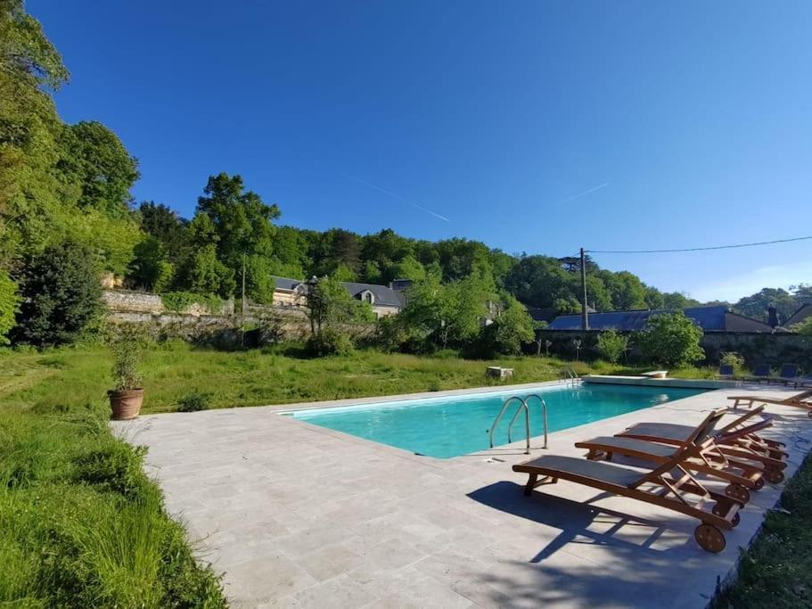 Magnifiques Ecuries Juste Renovees - Domaine De La Mulotiere Villa Langeais Exterior photo